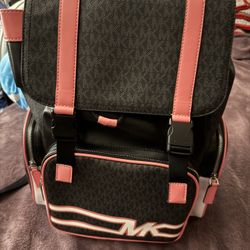 Michael Kors Utility Rucksack In Pink