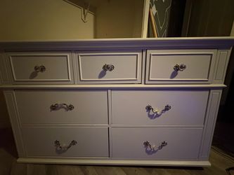 White dresser