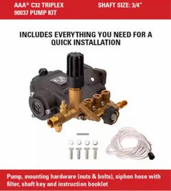 AAA C32 Triplex 90037 pressure cleaner pump