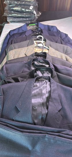 Lot of Men’s Blazers and Suits