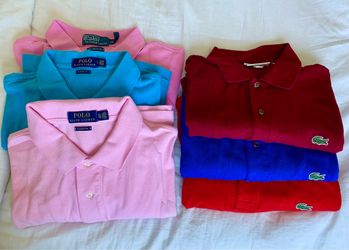 Lacoste & Ralph Lauren Shirts. Miami Shores area