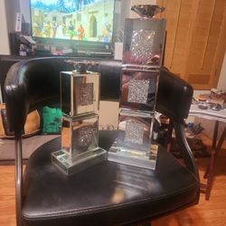 Glass Candle Holders