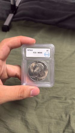 1978-D Eisenhower Dollar ICG MS66