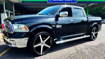 Brand New 24" MSV26 6x139.7 / 6x135 Black Machine Wheels