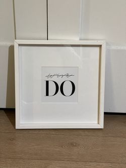 Framed Motivational Print