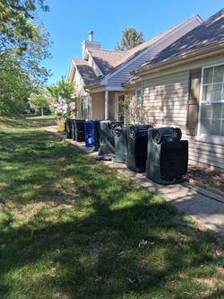 Garbage Cans Used  Toter And Brute