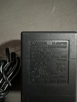 Canon AC Adapter PA-04A  for CanoScan FB320P/FB620P use only 