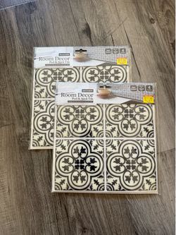 Room decor, peel, and stick tile