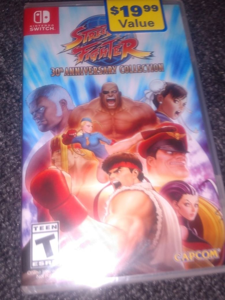 Street Fighter 30th Anniversary Collection Nintendo Switch NEW