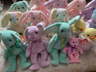 Easter retired TY Beanies