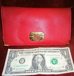 Ralph Lauren leather wallet
