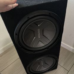 Kenwood Subs With Amp 