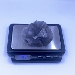 Changing Stepped Fluorite Cubic Crystals Cluster from Balochistan, Pakistan