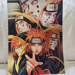 Naruto Pain 3D Lenticular Poster