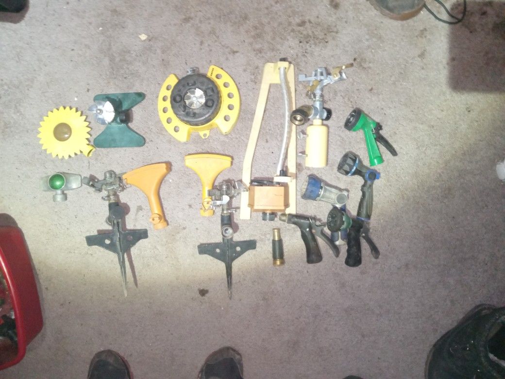 Vintage Sprinklers And Nozzles