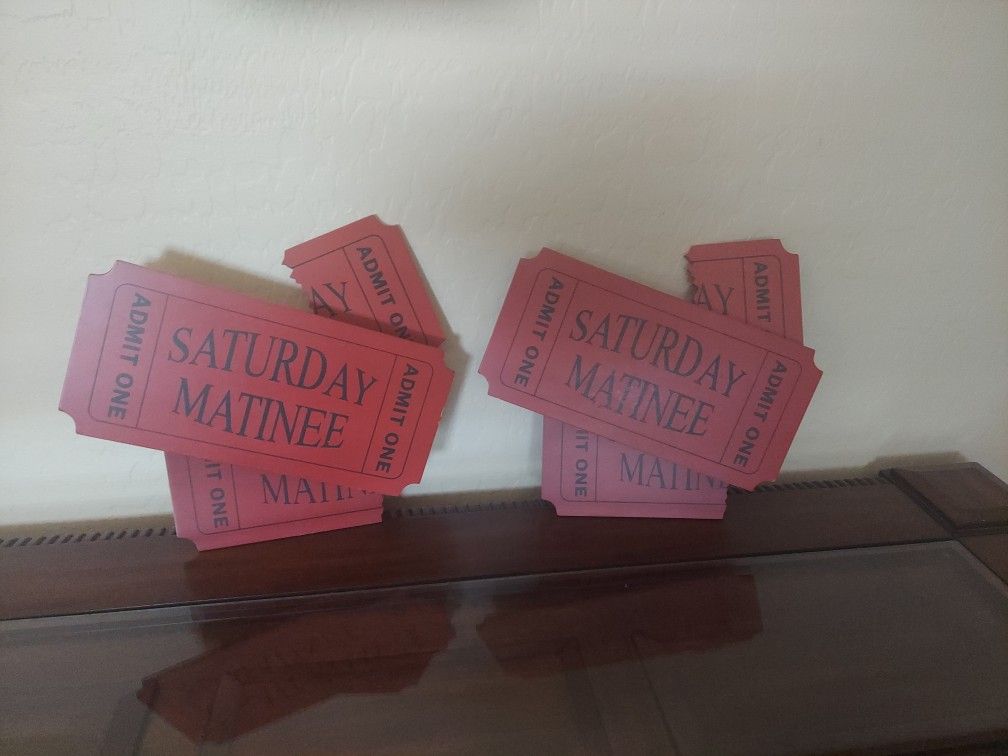 Movie Tickets For Your Movie Room Hang On The Wall