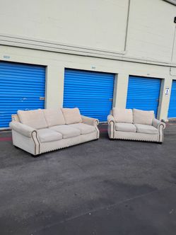 Sofa couch loveseat living room - delivery available