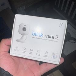 Blink Mini 2 Indoor/Outdoor Plug-in Smart Security Camera HD Video