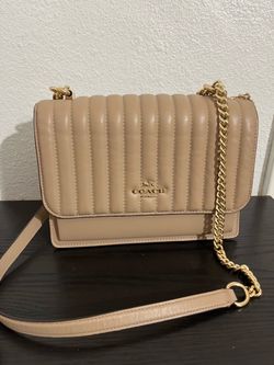 Coach linear quilted klare crossbody shoulder bag