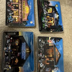 4 Harley Davidson Town Plates Limited Edition 