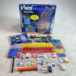 K’NEX Hornet Swarm Dueling Coaster Roller Coaster Building Set • Motorized • 4 Cars • Complete w/ Box & Manual