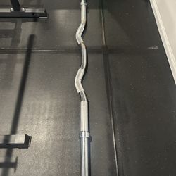 Barbell - Rackable EZ Curl FAT Bar