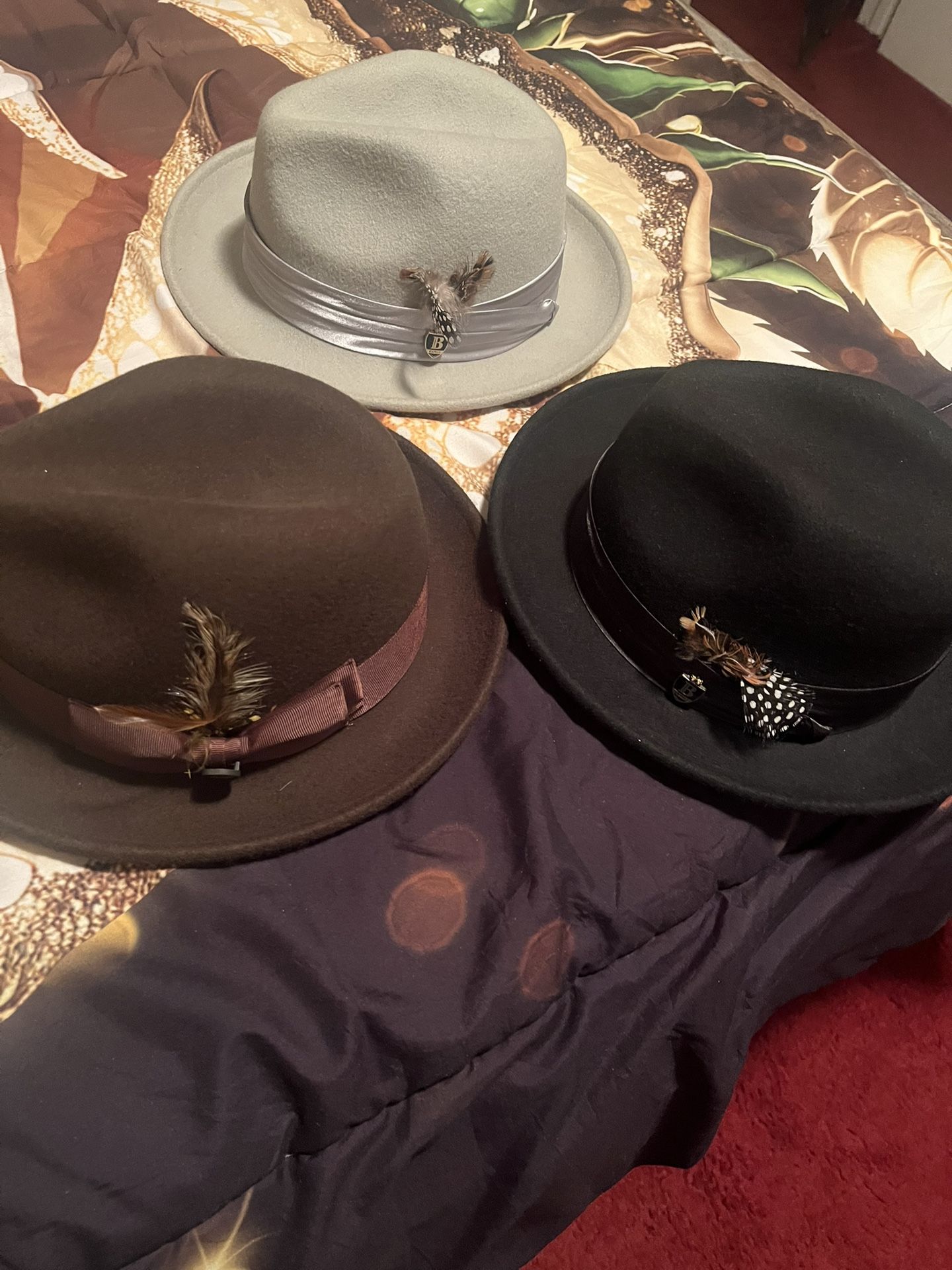 Men’s Dressy Wool Hats, $20 Each Small- Medium