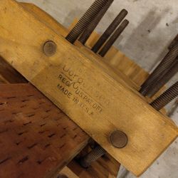 Vintage Wood Clamps