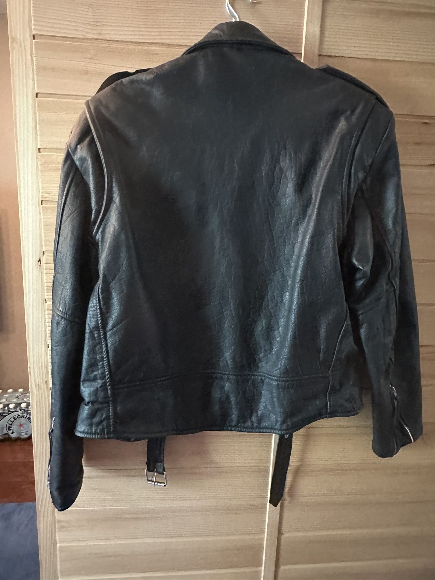 Motorcycle Leather Jacket 