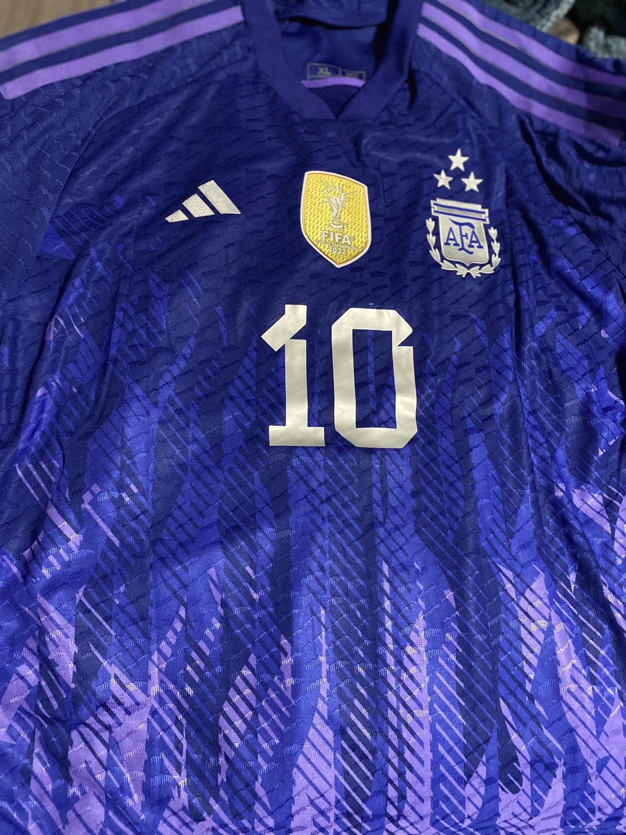 Messi Argentina World Cup Winner Soccer Jersey for Sale in Spring