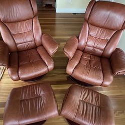 Lane Recliner Chair and Ottoman Set!