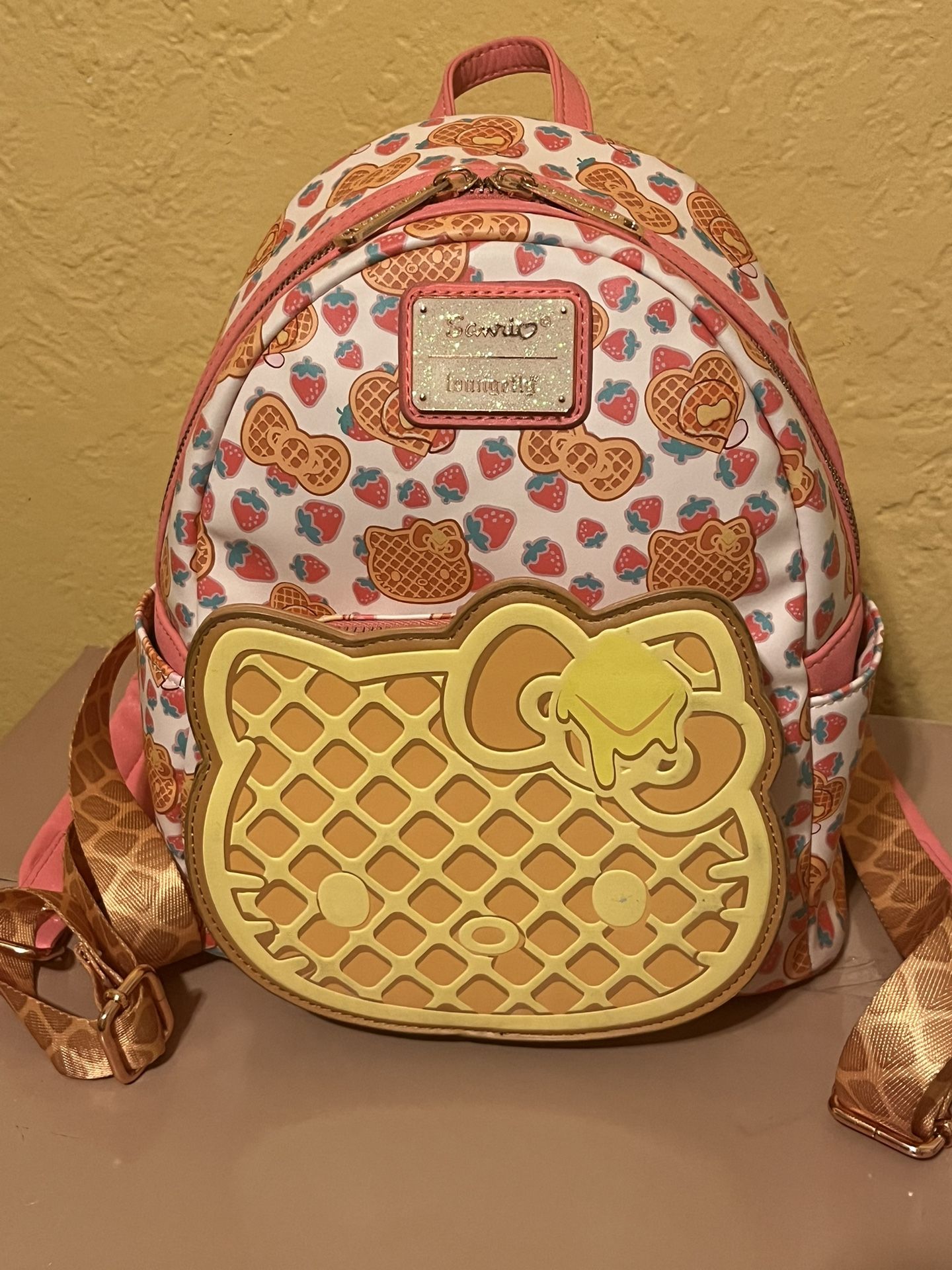 Sold out Hello Kitty Waffle Breakfast Loungefly
