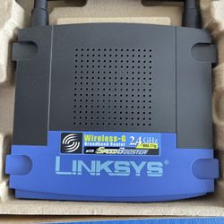 LINKSYS WRT54GS 2.4 GHz 54 Mbps 10/100 Wireless Broadband Router 