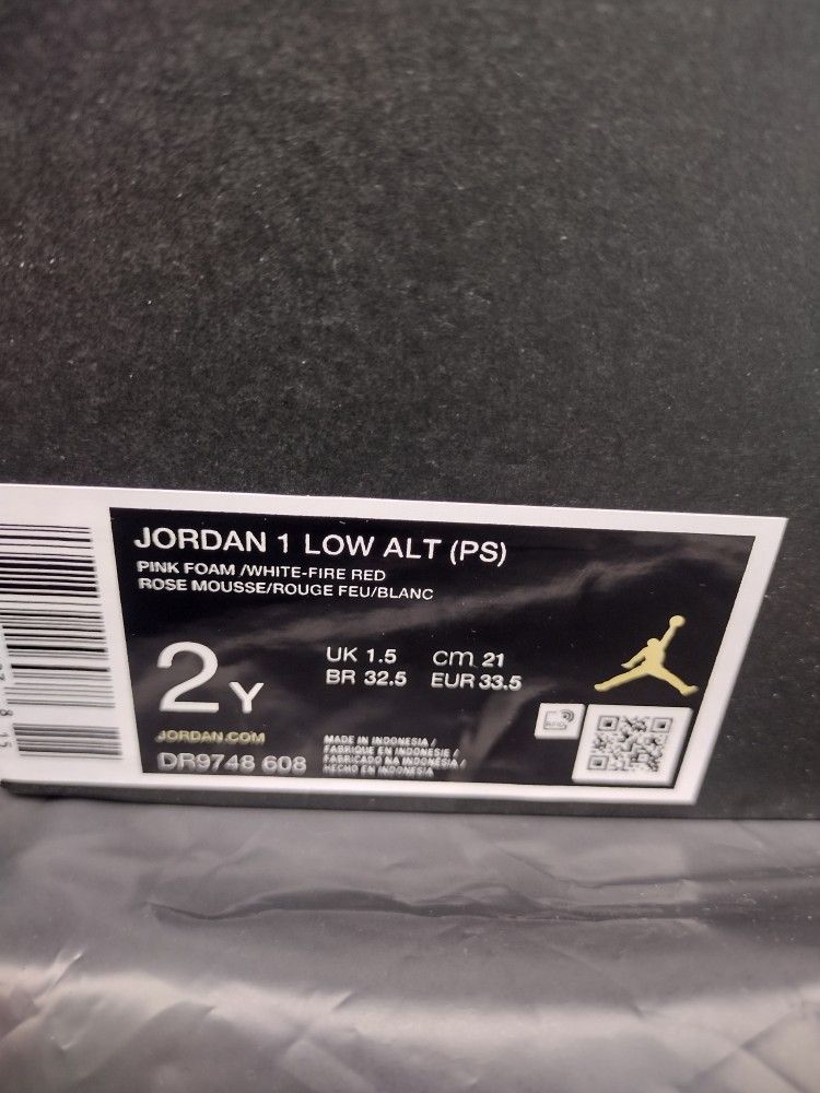 Toddler Girl Jordan 1 Low