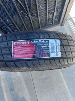 Gladiator ST235/80R16 Trailer Tire
