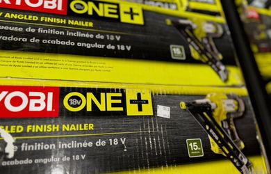 $160 each Ryobi 18 volt 16ga Finish Nailer
