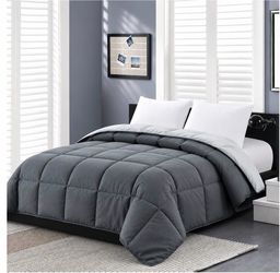 California King Comforter - Bed Duvet Insert Lightweight