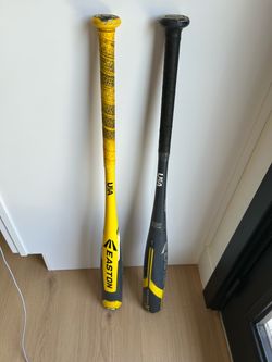 2 Easton Baseball Bats