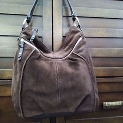 Clarks Suede Hobo Bag.  Never Used! 