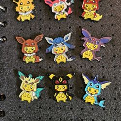 Pika-Eeveelutions Pin Pack