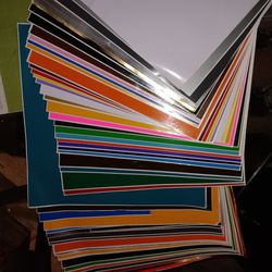 Vinyl Sticker Paper 80+Sheets 12x12