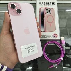 iPhone 15 Plus 256GB Unlocked Cash or $50 down