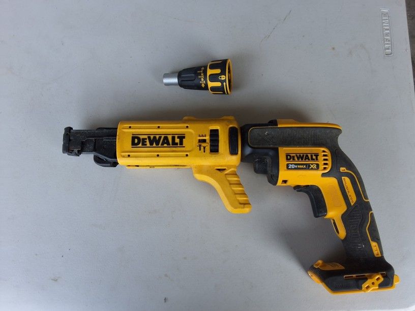 Dewalt 20 volt Drywall Screw Gun With Strip Feeder
