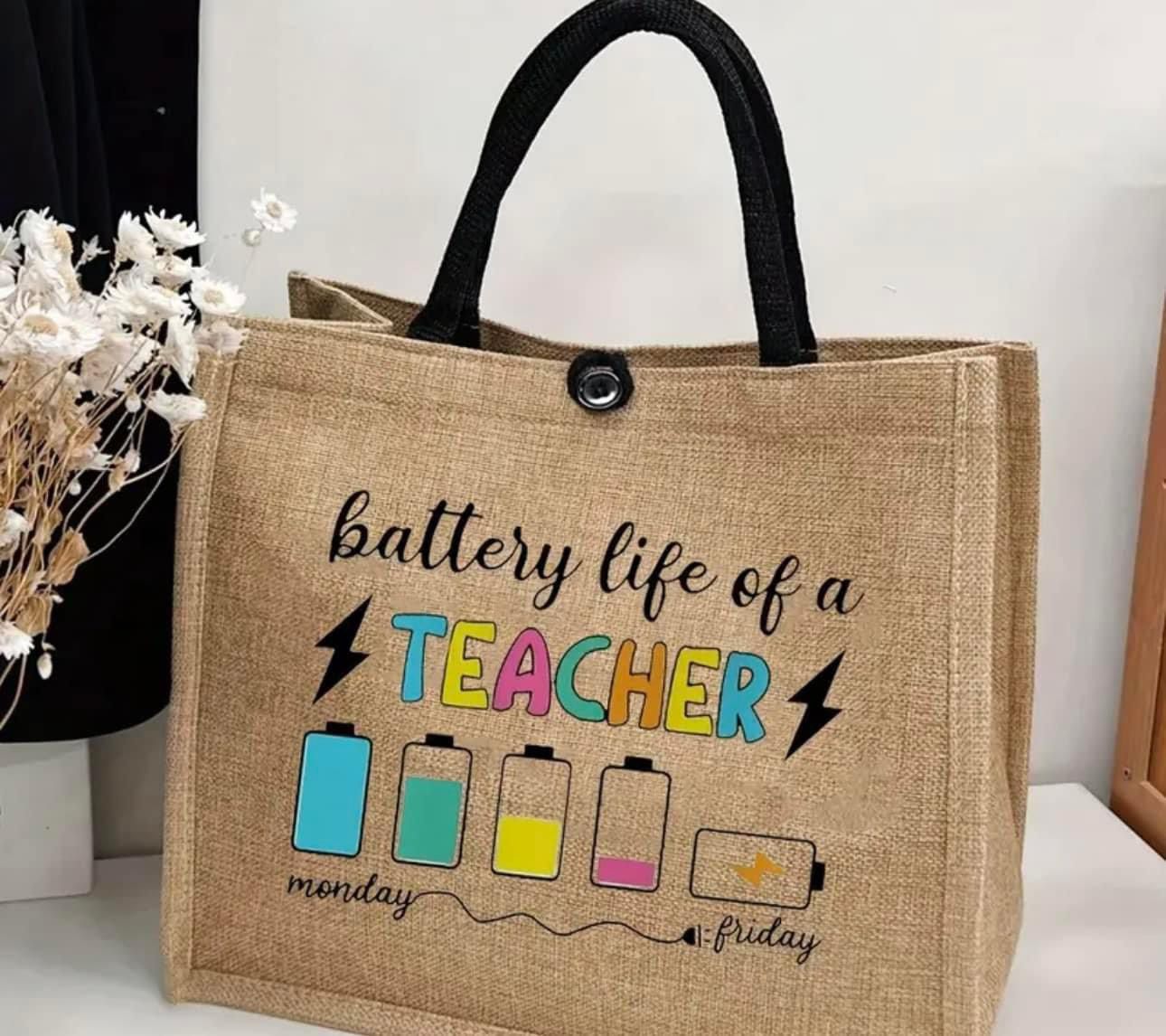 Teacher tote bag 💼 $10 
