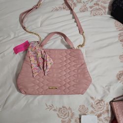 Purse New Pink Color  - Betsy Johnson Brand
