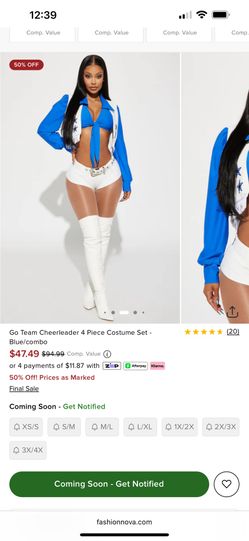 DALLAS COWGIRL COSTUME (sold out)