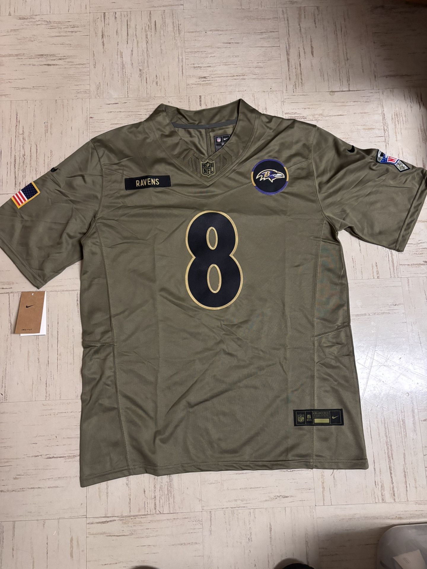 Lamar Jackson Salute To Service Jersey