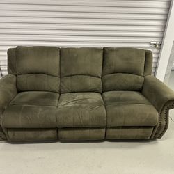 3 Seat Reclining Sofa Couch