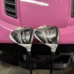 Taylormade 3 Woods, Tour 3 And 3 HL