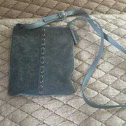 Vintage Cyan Coach Crossbody 